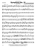 Symphony No. 16 (First Movement) - 2nd Violin