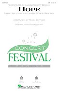 Hope (from How We React and How We Recover) (arr. Mark Brymer)