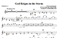 God Reigns In The Storm - Violin 1, 2