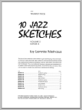 10 Jazz Sketches, Volume 3