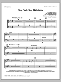 Sing Noel, Sing Hallelujah - Percussion