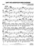 Ain't No Mountain High Enough (arr. Paul Murtha) - Drums