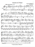 Sonata in G Major, Op. 49, No. 2