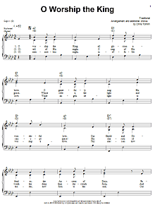 O Worship The King 