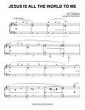 Jesus Is All The World To Me [Jazz version] (arr. Phillip Keveren)