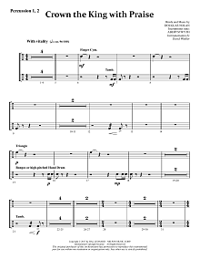 Crown the King with Praise - Percussion 1 & 2 