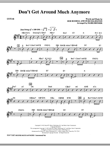 Don't Get Around Much Anymore - Guitar 