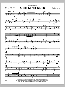 Cole Minor Blues - Alto Sax 2 