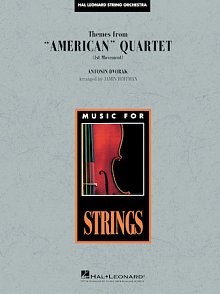 Themes from American Quartet, Movement 1 - Violin 3 (Viola Treble Clef) 