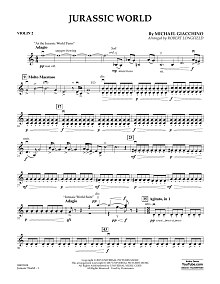 Jurassic World - Violin 2 
