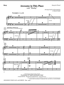 Awesome In This Place (with Worthy) - Harp 
