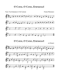 O Come, O Come, Emmanuel (arr. Patrick Roulet)