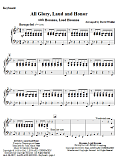 All Glory, Laud, And Honor (with Hosanna, Loud Hosanna) - Keyboard