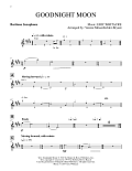Goodnight Moon (for Wind Ensemble and Soloist) (arr. Verena Mösenbich - Eb Baritone Saxophone