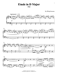 Etude In D Major (Jig)