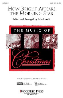 How Bright Appears the Morning Star (arr. John Leavitt) - Full Score 