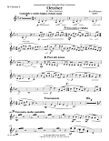 October - Bb Clarinet 3