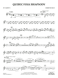 Quebec Folk Rhapsody - Bb Clarinet 1