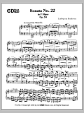 Sonata No. 22 In F Major, Op. 54