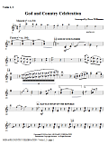 God And Country Celebration (Medley) - Viola