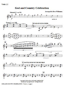 God And Country Celebration (Medley) - Viola 
