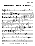 She'll Be Comin' Round the Mountain - 3rd C Flute