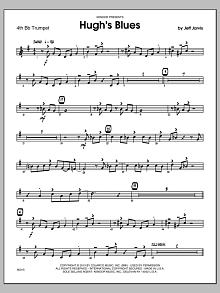 Hugh's Blues - 4th Bb Trumpet 
