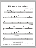 I Will Awake The Dawn With Praise - Trombone 1 & 2