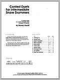 Contest Duets For The Intermediate Snare Drummers