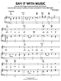 Say It With Music