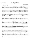 Magnificat - Trumpet 2, 3