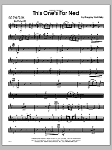 This One's For Ned - Alto Sax 2 