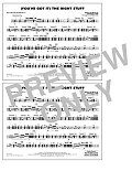 (You've Got It) The Right Stuff (arr. Ishbah Cox) - Multiple Bass Drums
