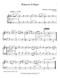 Minuet In G Major, K. 1