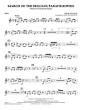 March Of The Belgian Paratroopers - Oboe