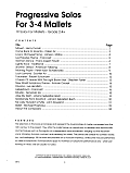 Progressive Solos For 3-4 Mallets