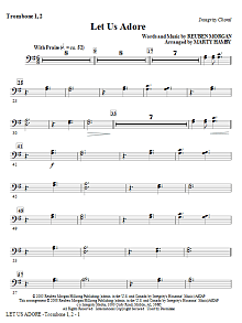Let Us Adore - Trombone 1,2 