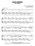Sad Songs (Say So Much) [Classical version] (arr. Phillip Keveren)