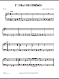 Fiesta for Strings - Piano