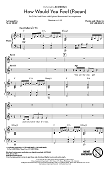 How Would You Feel (Paean) (arr. Mac Huff) 