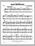 What I Did For Love - Piano