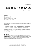 FlexTrios For Woodwinds (playable by any three woodwind instruments) - C Treble Clef