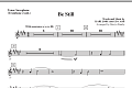 Be Still - Tenor Sax (Trombone 2 sub.)