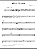 A Festive Celebration - Violin 2