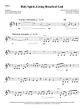 Holy Spirit, Living Breath of God - Violin 1