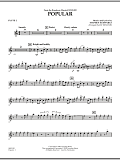 Popular (from "Wicked") - Flute 2