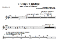 Celebrate Christmas (with O Come, All Ye Faithful) - Percussion 1