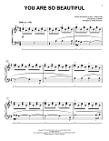 You Are So Beautiful [Classical version] (arr. Phillip Keveren)