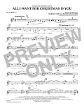 All I Want for Christmas Is You (arr. Michael Brown) - Bb Clarinet 2