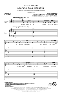 Scars To Your Beautiful (arr. Mac Huff) 